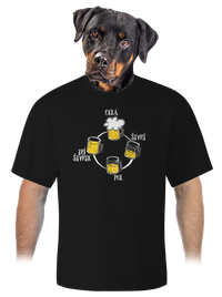 unisex tričko oversized