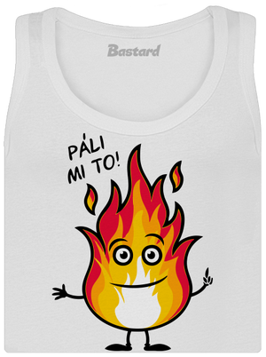 Páli mi to dámske tielko klasické White