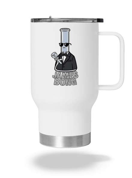 James Bong termohrnček White