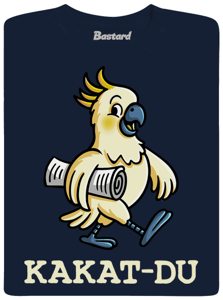 Kakat-du pánske tričko Navy