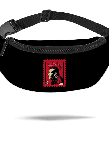 Známka punku ľadvinka Black