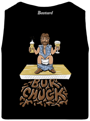 BurChuck pánske tielko Black