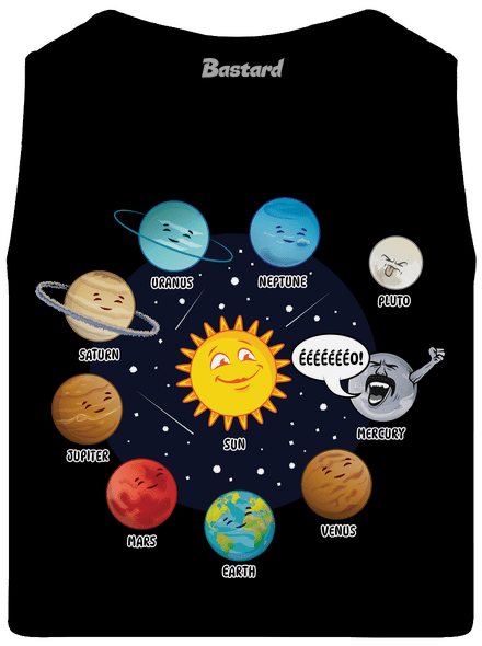 Mercury pánske tielko Black