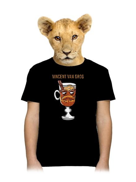 Vincent van Grog detské tričko Black