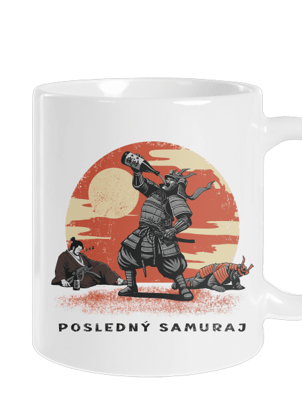 Posledný samuraj klasický hrnček White