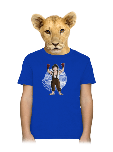 Rocky Bilboa detské tričko Royal Blue