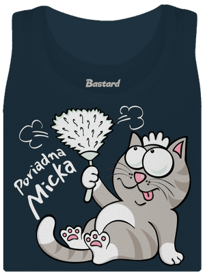 Macko a Micka dámske tielko klasické Navy