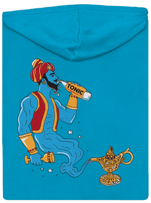 Gin a tonic dámska mikina na zips Blue Atol