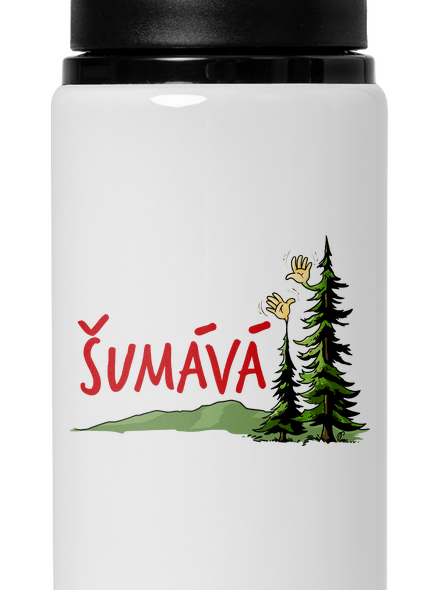Šumává flaša na vodu White