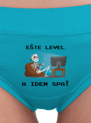 Ešte level dámske nohavičky Turquoise