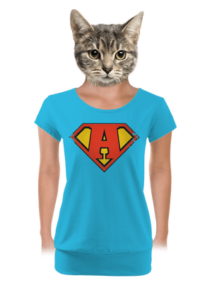 dámske tričko s lemom