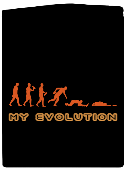 My evolution dámska mikina na zips Black