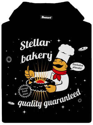 Stellar bakery detská mikina klokanka Black