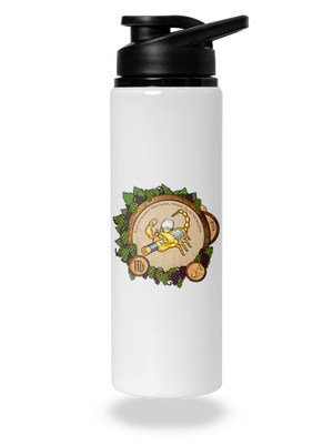 Vínny horoskop: Škorpión flaša na vodu White