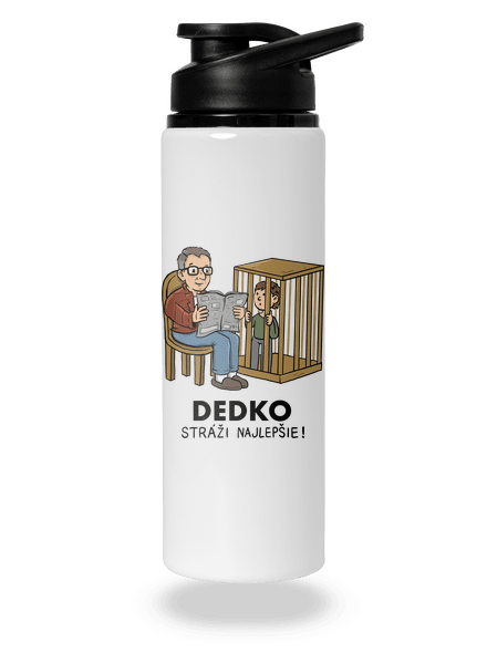 Dedko stráži najlepšie flaša na vodu White