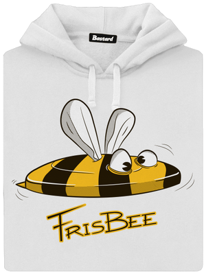 Frisbee dámska mikina klokanka White