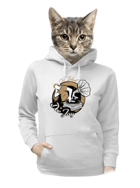 dámska mikina klokanka