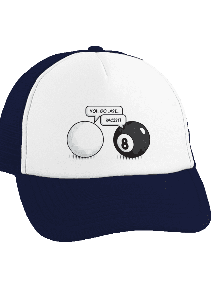 Gule šiltovka truckerka French Navy cap