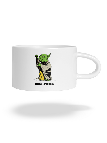 Mr. Voda hrnček makronka White