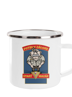 Starý mazák plecháčik White