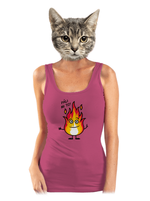 Páli mi to dámske tielko klasické Magenta