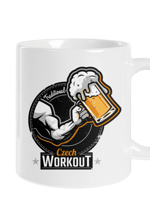 Czech workout klasický hrnček White