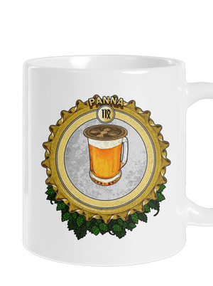 Pivný horoskop: Panna klasický hrnček White