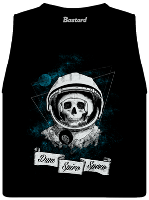 Dum Spiro Spero dámske tielko voľné Black