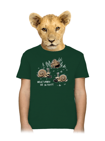 Urbex detské tričko Bottle Green