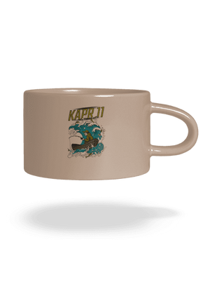 Kapor 11 hrnček makronka Brown Macaron