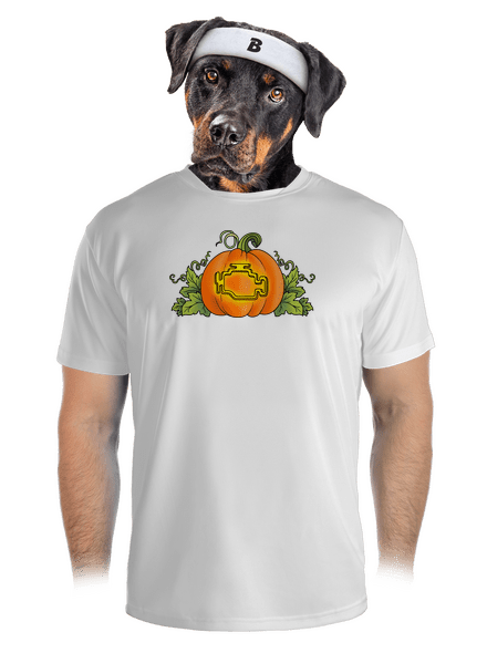Strašidelný Halloween pánske športové tričko White
