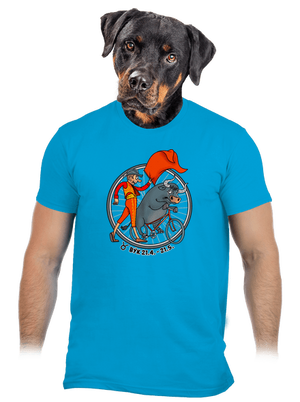 Cyklistický horoskop: Býk pánske tričko Atoll