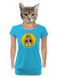 dámske tričko s lemom