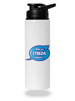 Dnes je streda flaša na vodu White