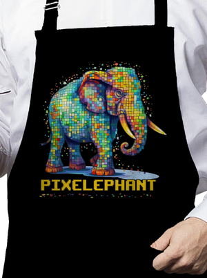 Pixelephant zástera Black