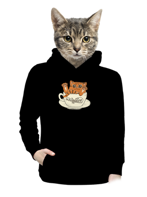 dámska mikina klokanka