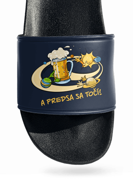 A predsa sa točí! šľapky Navy
