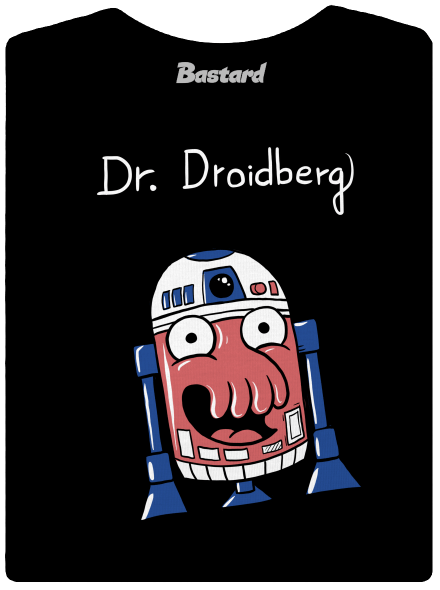 Dr. Droidberg dámske tričko Black