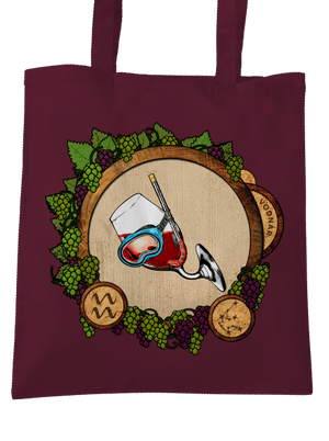 Vínny horoskop: Vodnár taška Burgundy