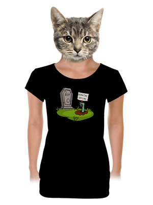 dámske tričko s lemom