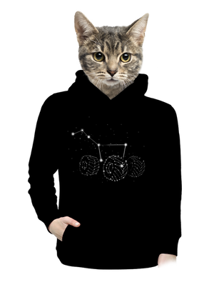 dámska mikina klokanka