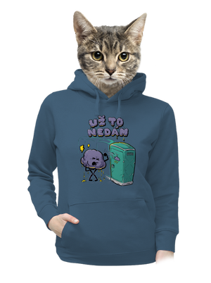 dámska mikina klokanka