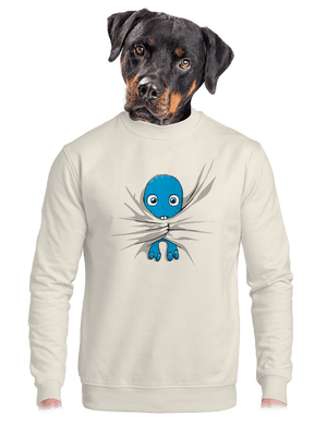 unisex mikina bez kapucne