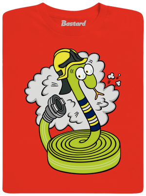 Hadica samica pánske tričko Fiery Red