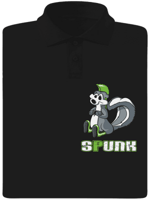 Spunk pánska polokošeľa Black