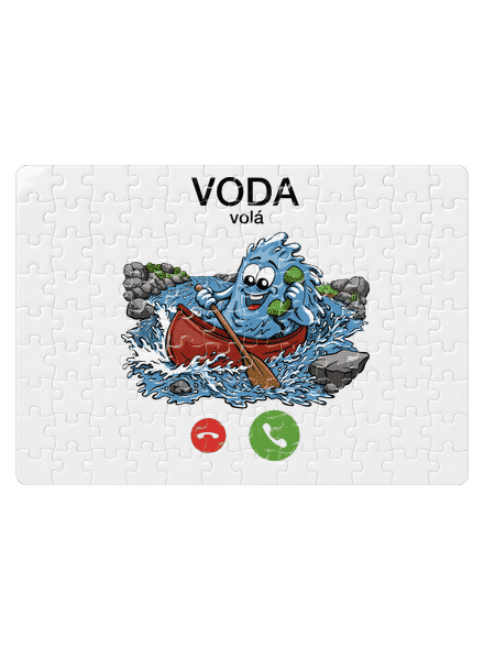 Voda volá puzzle White