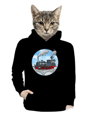 dámska mikina klokanka