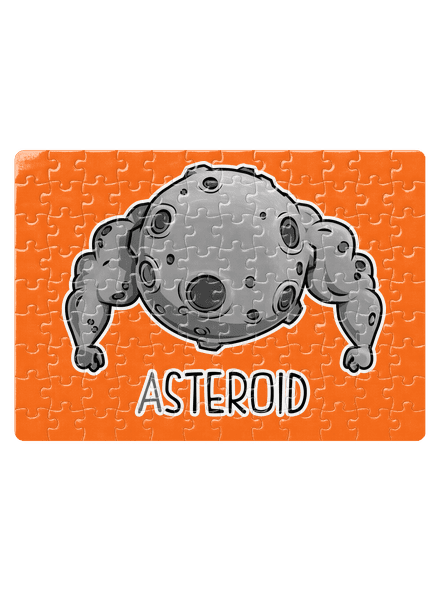 Asteroid puzzle White