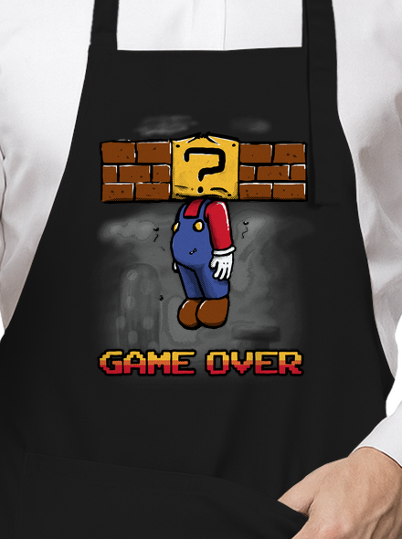 Game Over zástera Black