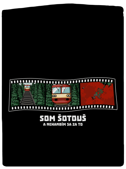 Som šotouš dámska mikina na zips Black